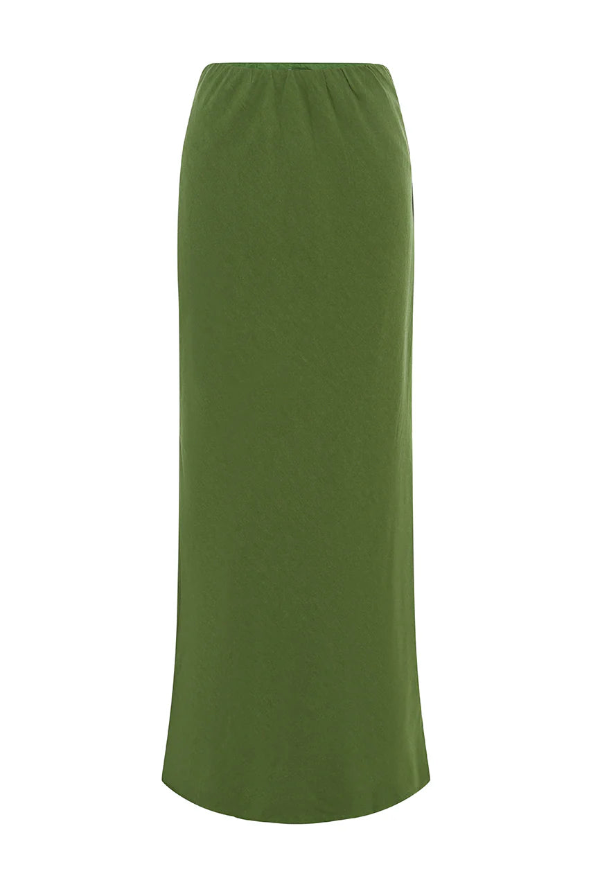Tanzia Maxi Skirt - Khaki