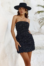 Load image into Gallery viewer, Rosaline Mini Dress - Black
