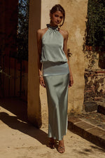 Load image into Gallery viewer, Liliette Halter Maxi Dress - Sage
