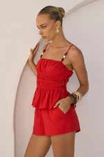 Load image into Gallery viewer, Koah Elasticated Shorts - Red
