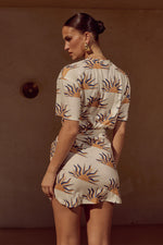 Load image into Gallery viewer, Brizzie Mini Dress - Sola Print
