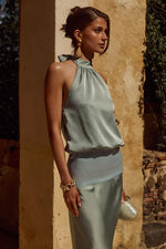 Load image into Gallery viewer, Liliette Halter Maxi Dress - Sage
