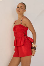 Load image into Gallery viewer, Koah Elasticated Shorts - Red
