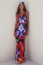 Load image into Gallery viewer, Posey Maxi Dress - Maeve Print
