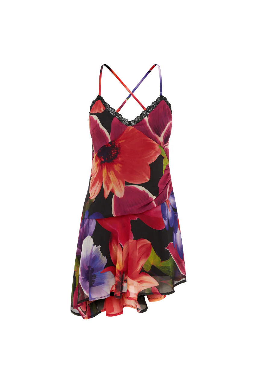 Surrey Mini Dress - Maeve Print