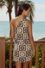 Load image into Gallery viewer, Rowena Mini Dress - Rowena Print
