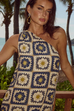 Load image into Gallery viewer, Rowena Mini Dress - Rowena Print
