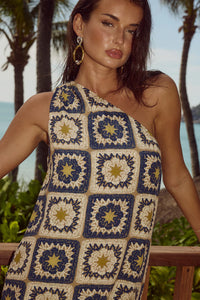 Rowena Mini Dress - Rowena Print