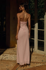 Load image into Gallery viewer, Fiora Strapless Maxi Dress - Pink
