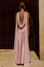 Load image into Gallery viewer, Gabriella Cowl Maxi Dress - Pink
