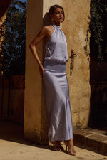 Load image into Gallery viewer, Liliette Halter Maxi Dress - Sky Blue
