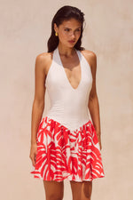 Load image into Gallery viewer, Rastie Mini Dress - Matelo Red
