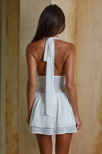 Load image into Gallery viewer, Fernanda Halter Mini Dress - White
