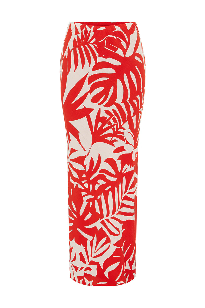 Matelo Maxi Skirt - Matelo Red