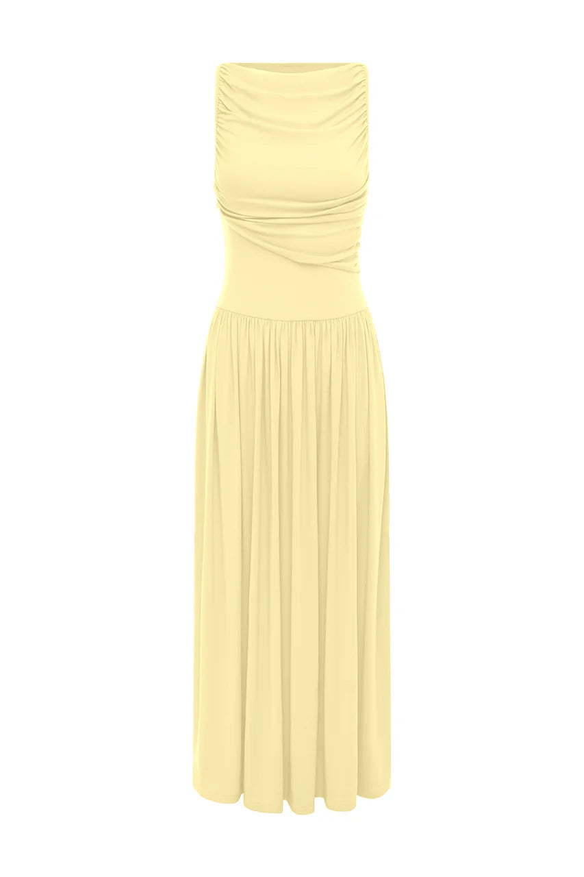 Nalla Maxi Dress - Lemon