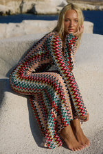 Load image into Gallery viewer, Emerie Scoop Neck Maxi Dress - Xyla Wave
