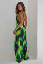 Load image into Gallery viewer, Anissa Maxi Dress - Lotus Print
