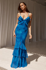 Load image into Gallery viewer, Namari Maxi Dress - Ramona Blue
