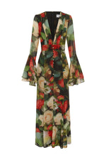 Load image into Gallery viewer, Sari Maxi Dress - Asha Print
