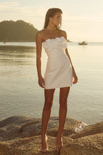 Load image into Gallery viewer, Averie Mini Dress - Ivory
