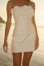 Load image into Gallery viewer, Averie Mini Dress - Ivory
