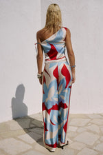 Load image into Gallery viewer, Amoree Wide Leg Palazzo Pant - Amoree Red
