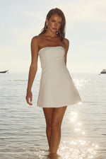 Load image into Gallery viewer, Lolana Mini Dress - Ivory
