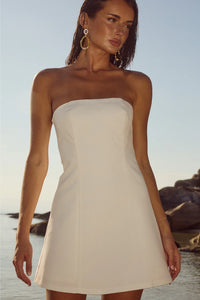 Lolana Mini Dress - Ivory