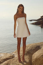 Load image into Gallery viewer, Lolana Mini Dress - Ivory
