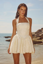 Load image into Gallery viewer, Sabine Mini Dress - Ivory
