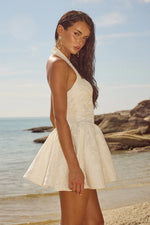 Load image into Gallery viewer, Sabine Mini Dress - Ivory
