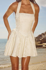 Load image into Gallery viewer, Sabine Mini Dress - Ivory
