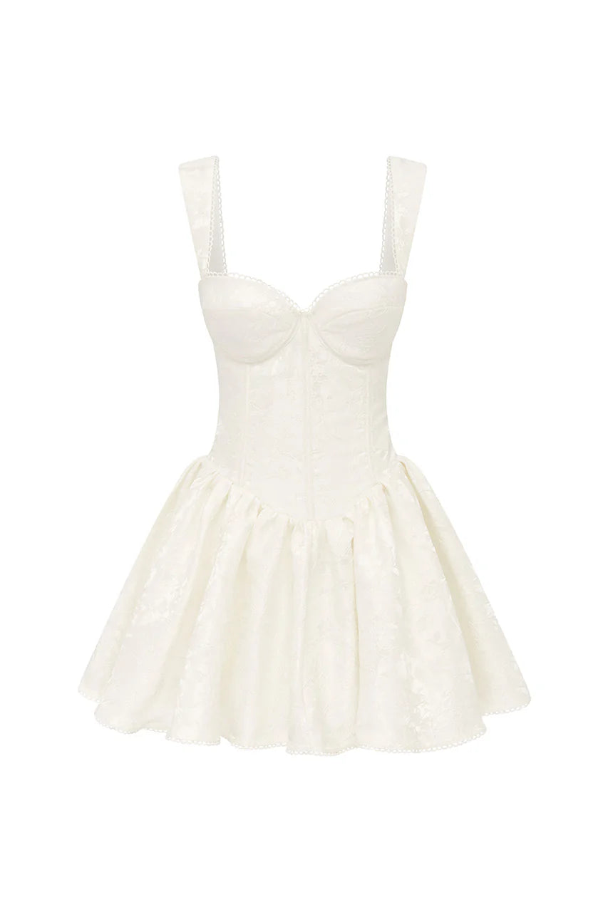 Joelle Mini Dress - Ivory