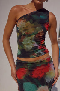Xandra Top - Asha Print