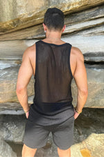 Load image into Gallery viewer, Mateo Singlet - Black
