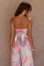 Load image into Gallery viewer, Milani Satin Scarf Top - Camino Pink
