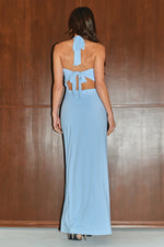 Load image into Gallery viewer, Alonso Halter Maxi Dress - Bluebell
