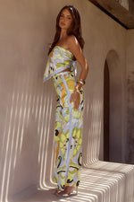 Load image into Gallery viewer, Milani Relaxed Satin Pant - Pelicano Multi

