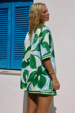 Load image into Gallery viewer, Alara Short Sleeve Shirt - Amoree Blue
