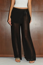 Load image into Gallery viewer, Kariso Mini Skirt Overlay Pants - Black
