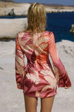 Load image into Gallery viewer, Kaeli Long Sleeve Mini Dress - Kaeli Berry
