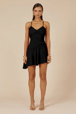 Load image into Gallery viewer, Odeza Mini Dress - Black
