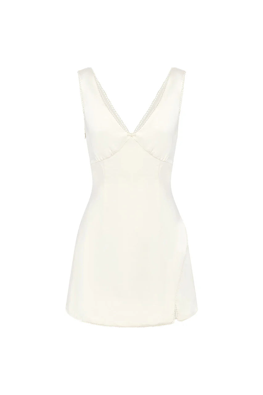 Teresa Mini Dress - Ivory