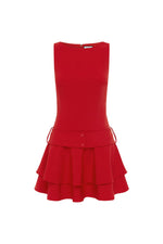 Load image into Gallery viewer, Fawn Mini Dress - Cherry
