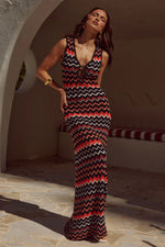 Load image into Gallery viewer, Andrea Maxi Dress - Jaffa Combo
