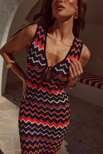 Load image into Gallery viewer, Andrea Maxi Dress - Jaffa Combo
