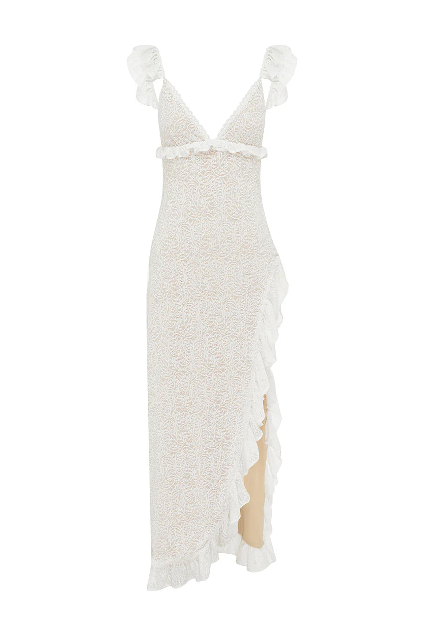 Orlean Maxi Dress - White