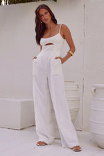 Load image into Gallery viewer, Calistana Jumpsuit - White
