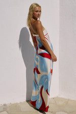 Load image into Gallery viewer, Amoree Strapless Maxi Dress - Amoree Red
