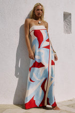 Load image into Gallery viewer, Amoree Strapless Maxi Dress - Amoree Red
